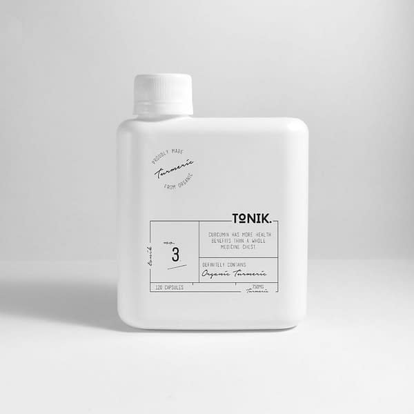 Tonik 3 - Organic Tumeric Capsules