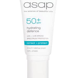 asap SPF50+ hydrating defence 50mL